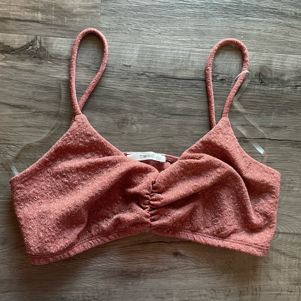 Glittery Pink Top